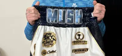 Local boxing legend Danny Christie