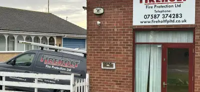 Matching new office signs from Identity Graphics