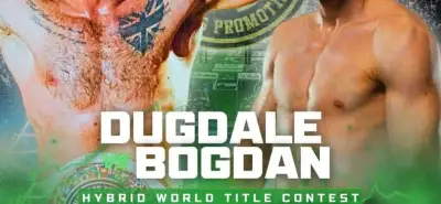 Jack Dugdale at the Hybrid world title contest