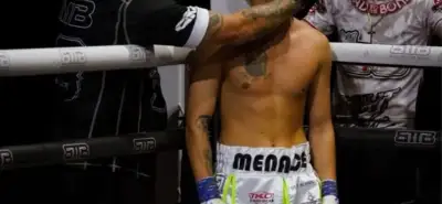 Up and coming new fighter