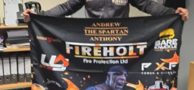 Latest flag for Andrew "the Spartan" Anthony